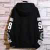 Spring & Fall Trend Pullover Suit Hooded Sweater and Casual Pants Campus Clothing Men Sports Suit