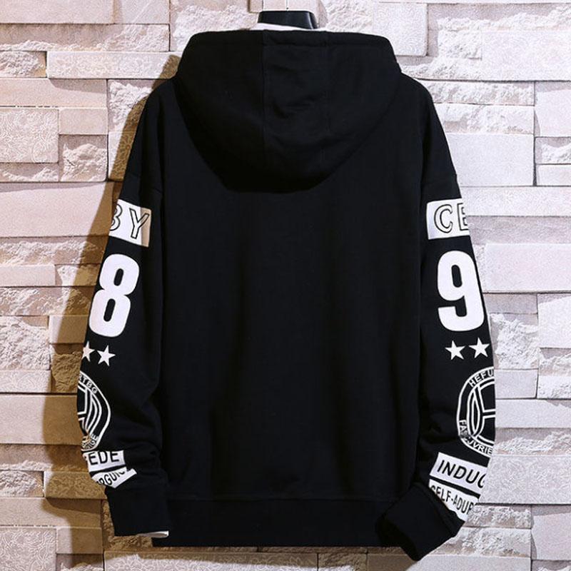 Spring & Fall Trend Pullover Suit Hooded Sweater and Casual Pants Campus Clothing Men Sports Suit