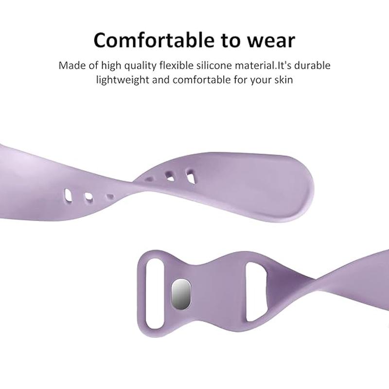 Sport Silicone Strap For Apple Watch Bands 40mm 44mm 46mm 45mm 41mm 49 42mm Correa Bracelet iWatch series 10 11 9 8 7 ultra 3 SE