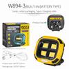 Hook Portable LED Flashlight Rechargeable Camping Hiking Fishing Light with Power Bank Strong Magnetic Adsorption Lantern