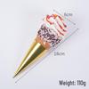 Simulation Hot Milk Treasure Ice Cream Cone Toy Decoration