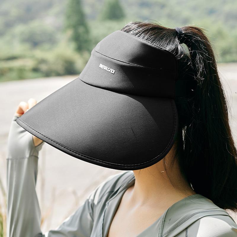 

Uv Letter Menrlgnoi Protection Hat Large Brim Sunshade Cap Outdoor Breathable чёрный