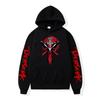 Berserk Anime Hoodie Unisex Oversized Grafik-Sweatshirt Langarm Lässig Streetwear