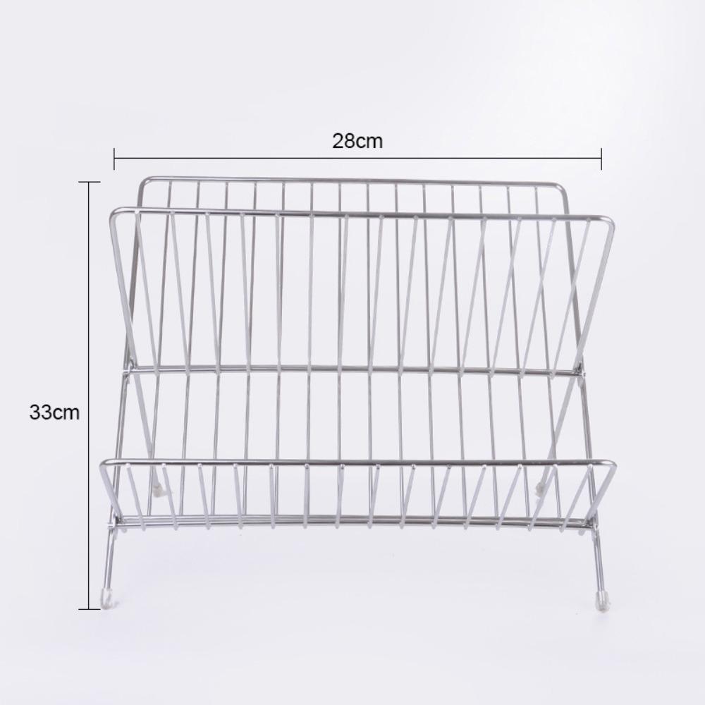 Thickened Dish Drying Rack Rustless Steel Tableware Organizer  Sundries Arrangement