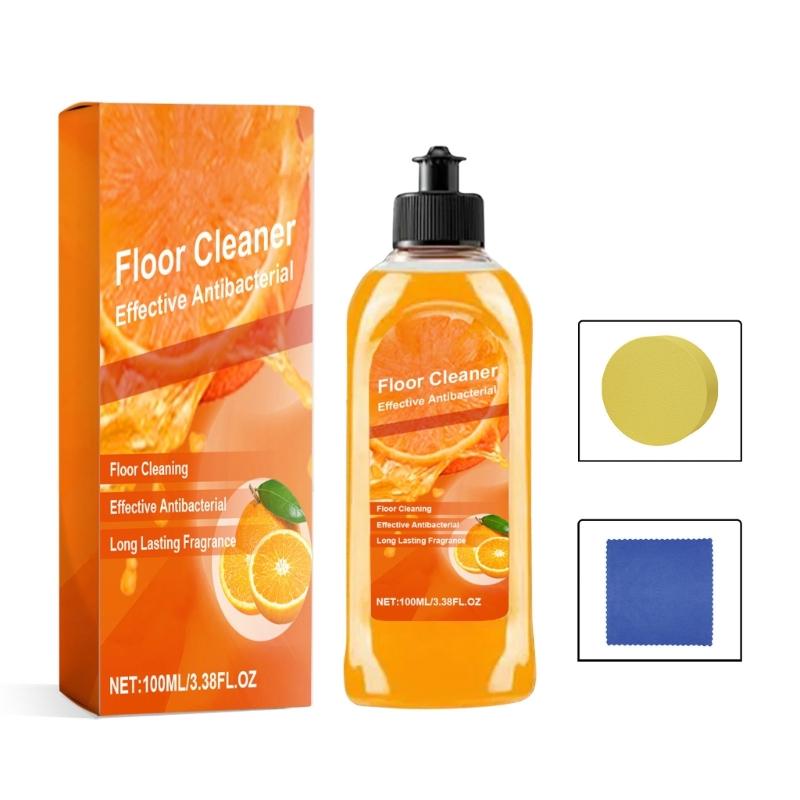 Keep Your Floor Clean 100ml Liquid Cleaner for Grease Removal Commercial Use Strong Solution for Most Stains, 100ml