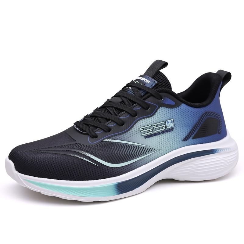 Unisex Trendy Running Shoes Lightweight Athletic Sneakers Breathable Casual Walking Shoes Sizes 39-44 for Outdoor Travel 39