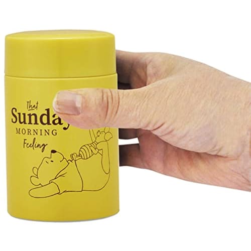 Skater Stainless Steel Soup Jar 180ml with Exclusive Pouch Winnie the Pooh Relax KLJFV2-A