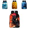 Durable 3d Godzilla King Of The Monsters Backpack Kids School Bag With Classic Appeal