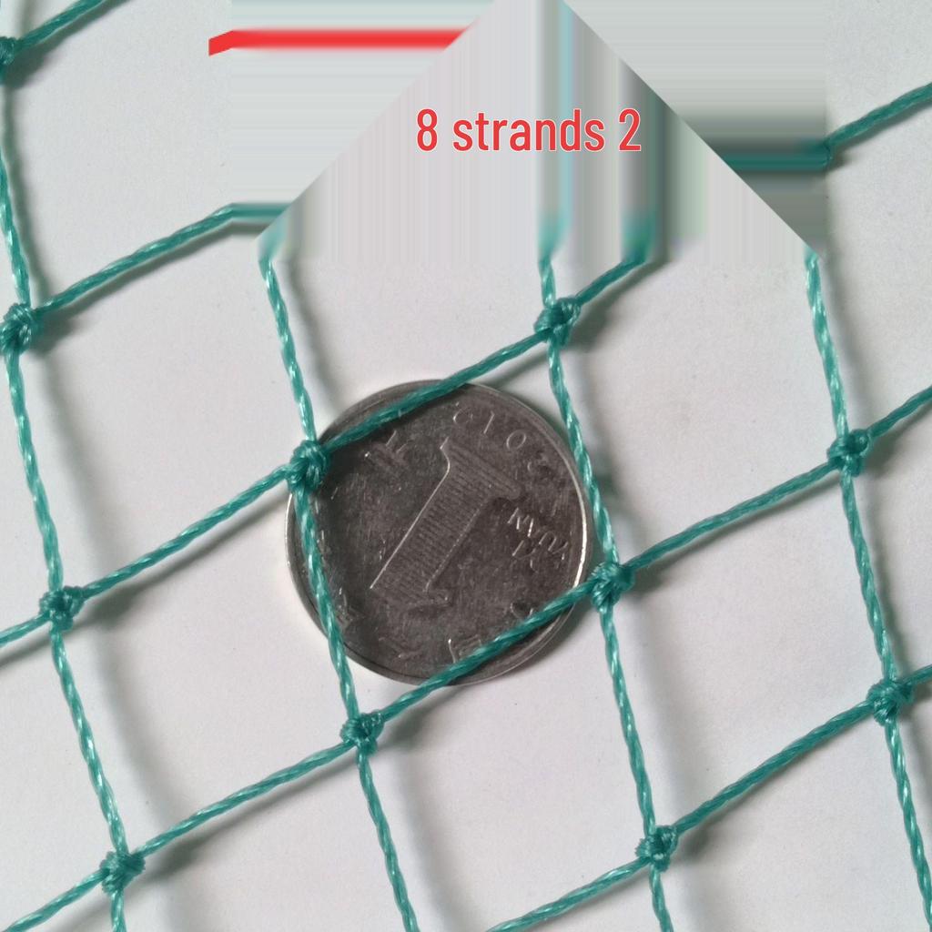 Polyethylene Fishing Net Mesh Sheet for Enclosures, Cages, and Aquaculture Ponds