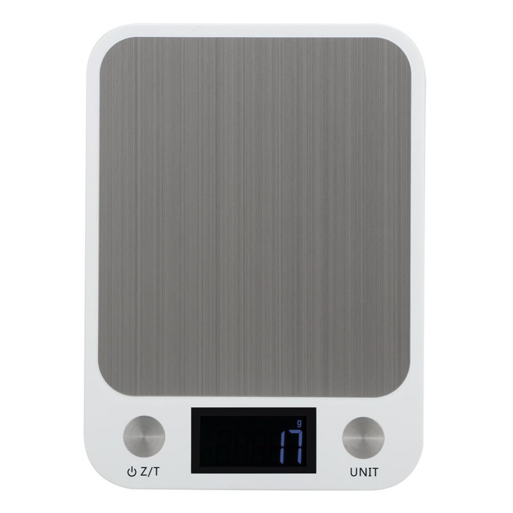 ABS Stainless Steel Top Food Scale LCD Display Baking Scale Digital Kitchen Scale  Home Kitchen