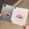 IPad Air 8 Case 10th Gen Cover Pro 11 Inch 3-Fold Clear Acrylic Anti-Bend Tablet Shell