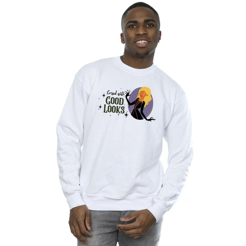 Disney Mens Hocus Pocus Cursed Sarah Sweatshirt