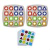 Geometric Stacker Game Development Toy Learning Activity Early Educational Shape Matching Puzzle for