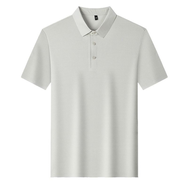 Short Sleeve T-Shirt Summer Minimalist Casual Lapel Collar Men'spolo