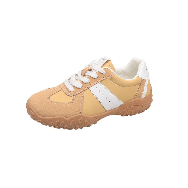 Platform-soled German training shoes women's 2025 spring new retro Forrest Gump shoes fashionable versatile platform heightening casual sports shoes