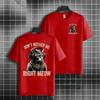 Funny Dont Disturb Me Right Meow Graphic Tshirt With Game Cat Desgin Short Sleeve 100 Cotton Fashion Casual Tshirts