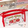Cartoon Transparent Pen Bag Triangle Base Waterproof Pencil Case Cute Design Multi-functional Pen Pouch Students