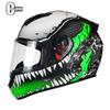 Certified Full Face Motorcycle Helmet Scooter Electric Bike Riders ABS Material DOT ECE Compatible