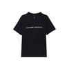 Crew Neck Pullover Short Sleeve T-Shirt for Men In Black