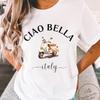 Italy Shirt, Ciao Bella Italia, Italian Scooter T-shirt, Unisex