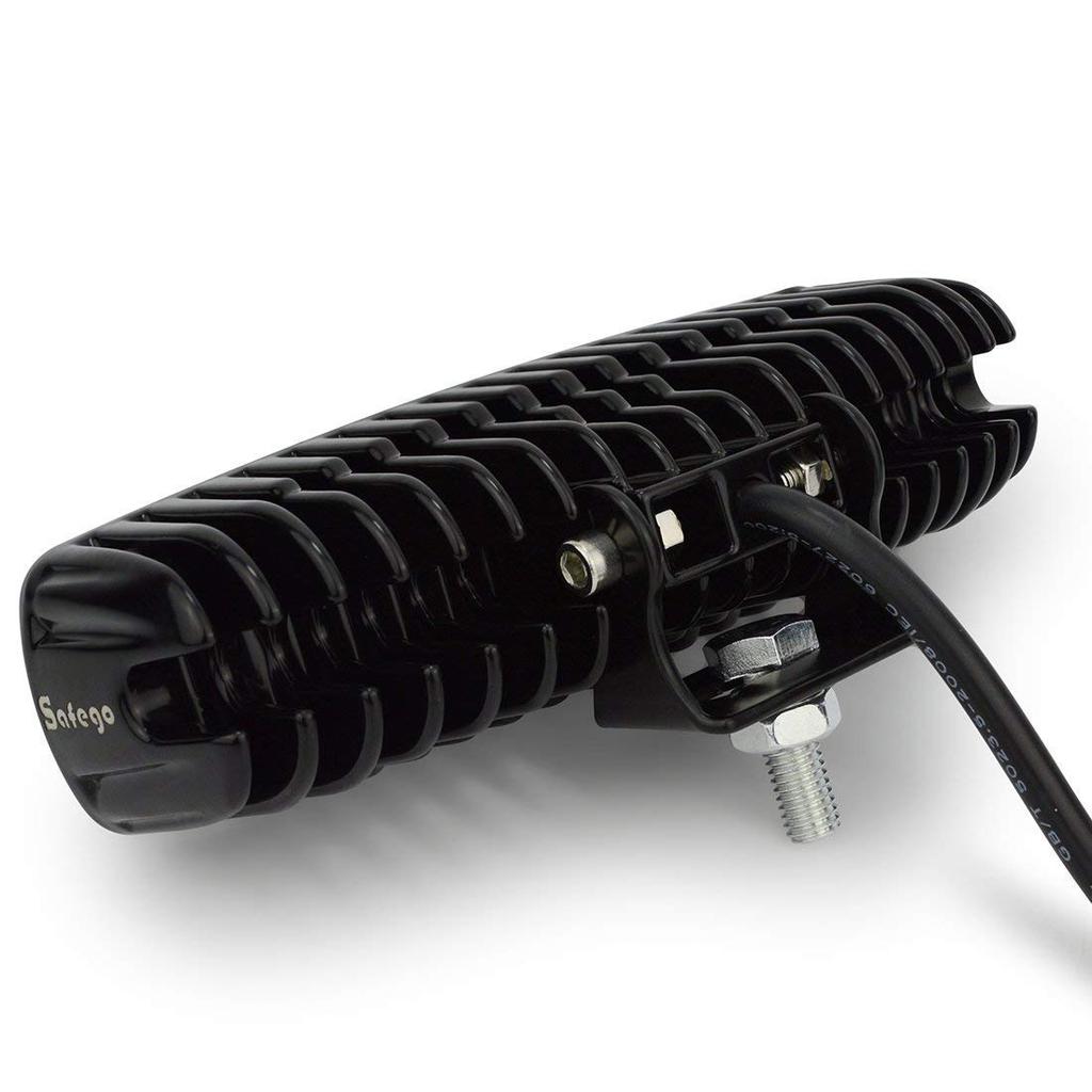 LED Work Light, Wide Angle, 18W, Fully Waterproof, IP67, 10V-30V, 6-LED, Compact, for Tractors/Trucks/Motorcycles, Noiseless, High Brightness, Shockpr