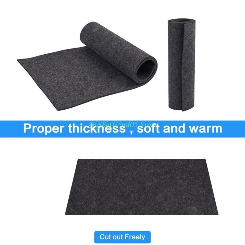 Tapis de Terrarium Noir 24TE Litière pour l'Habitat de Votre Animal Reptile Fournitures de Substrat