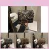 Fashionable Retro Street Style Pu Leather Handbag Elegant Small Square Bag With Chain