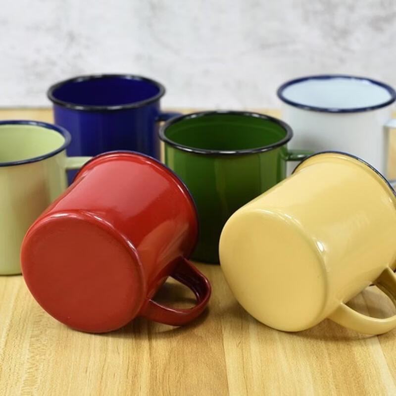 OLOEY Vintage Enamel Mug