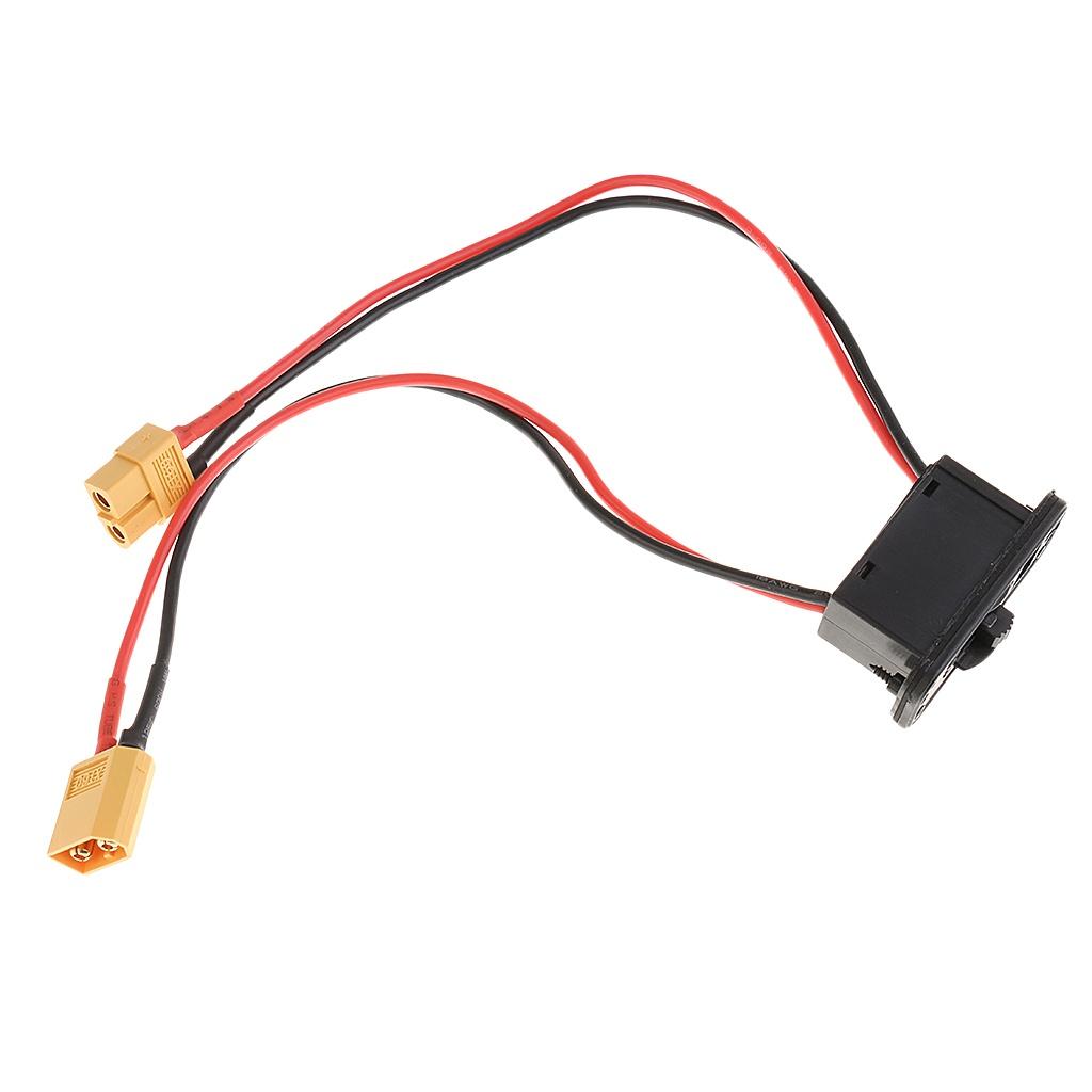 XT60 Connector Plug Lipo Battery ON OFF Switch with Cable
