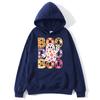 Boo Halloween Ghost Hoodie Unisex Fashion Streetwear Hooded Sweatshirt Long Sleeve Casual Winter Hoodies