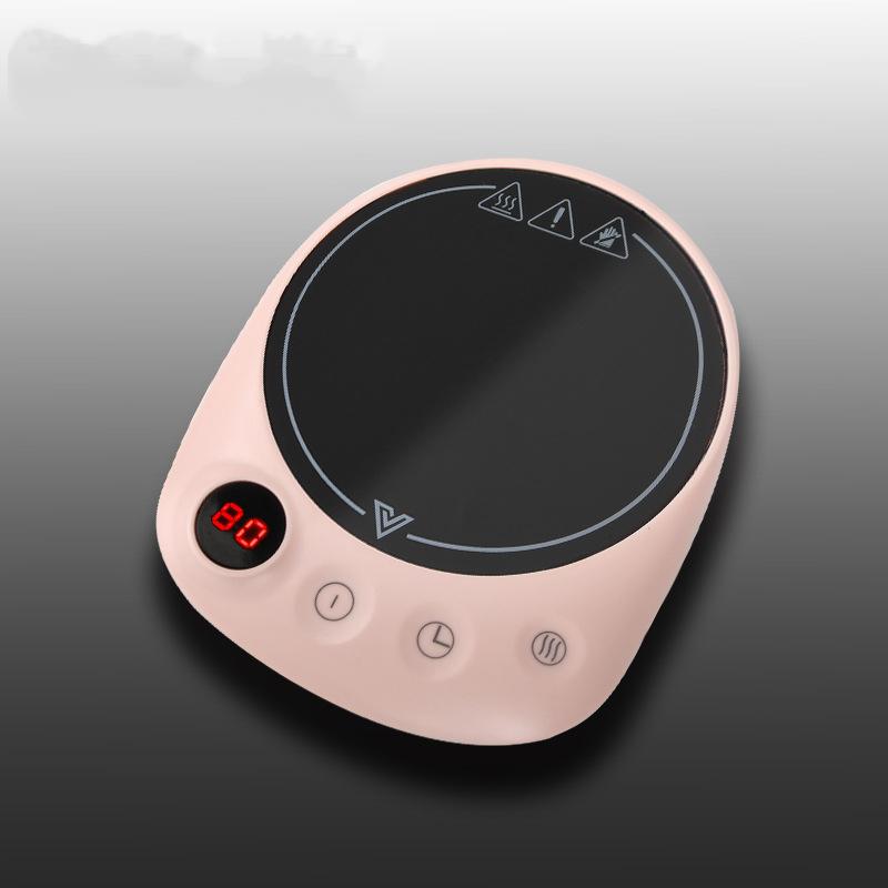 Electric Beverage Heating Plate 200W Smart Milk Tea Coffee Cup Mug Warmer For Desk 5 Temperatures With Timer Automatic Shut Off