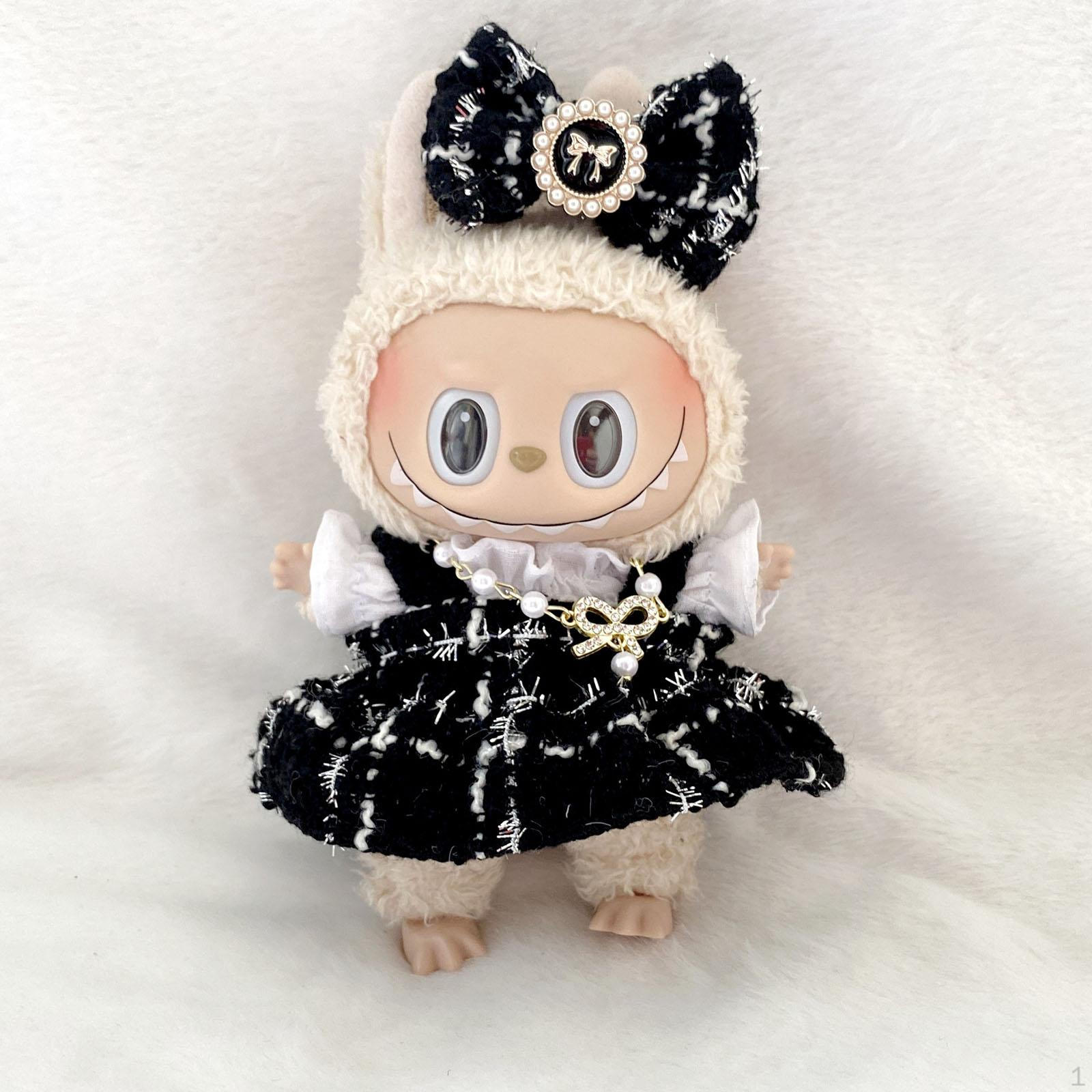 

Набор из 4 мини-нарядов для кукол ростом 5,91 или 6,69 дюйма, подарок на день рождения, игрушка для вечеринки black