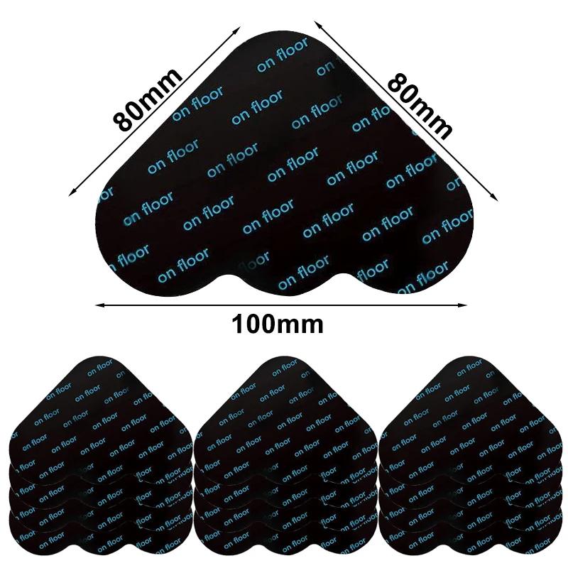 2/50pcs Carpet Non-slip Sticker Reusable Washable Anti Curling Carpet Patch Fixed Stickers Floor Rug Mat Tape Gripper Corner Pad