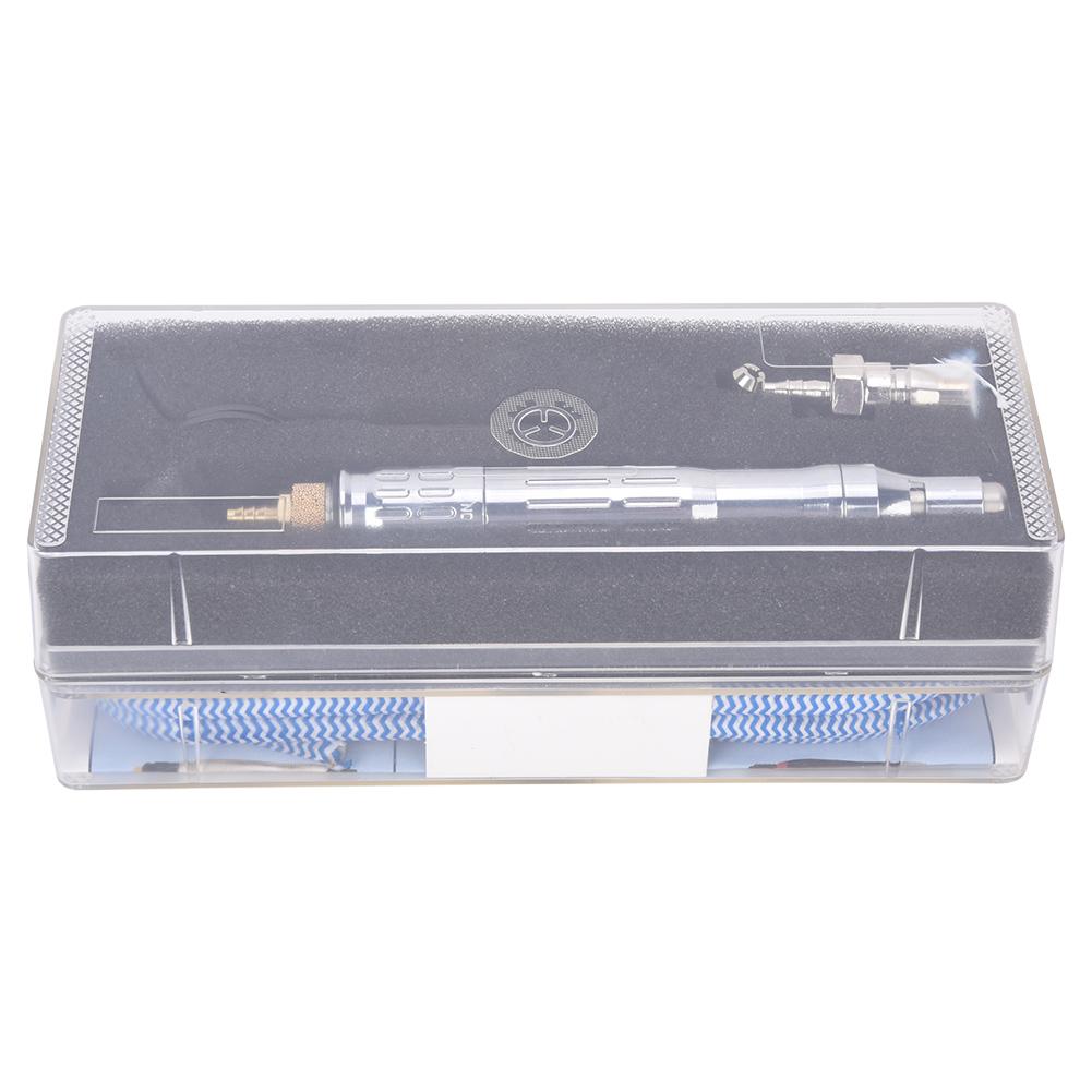 

Pneumatic Grinding Pen 180 Degree Straight Handle Mini Air Micro Die Grinder 65000rpm