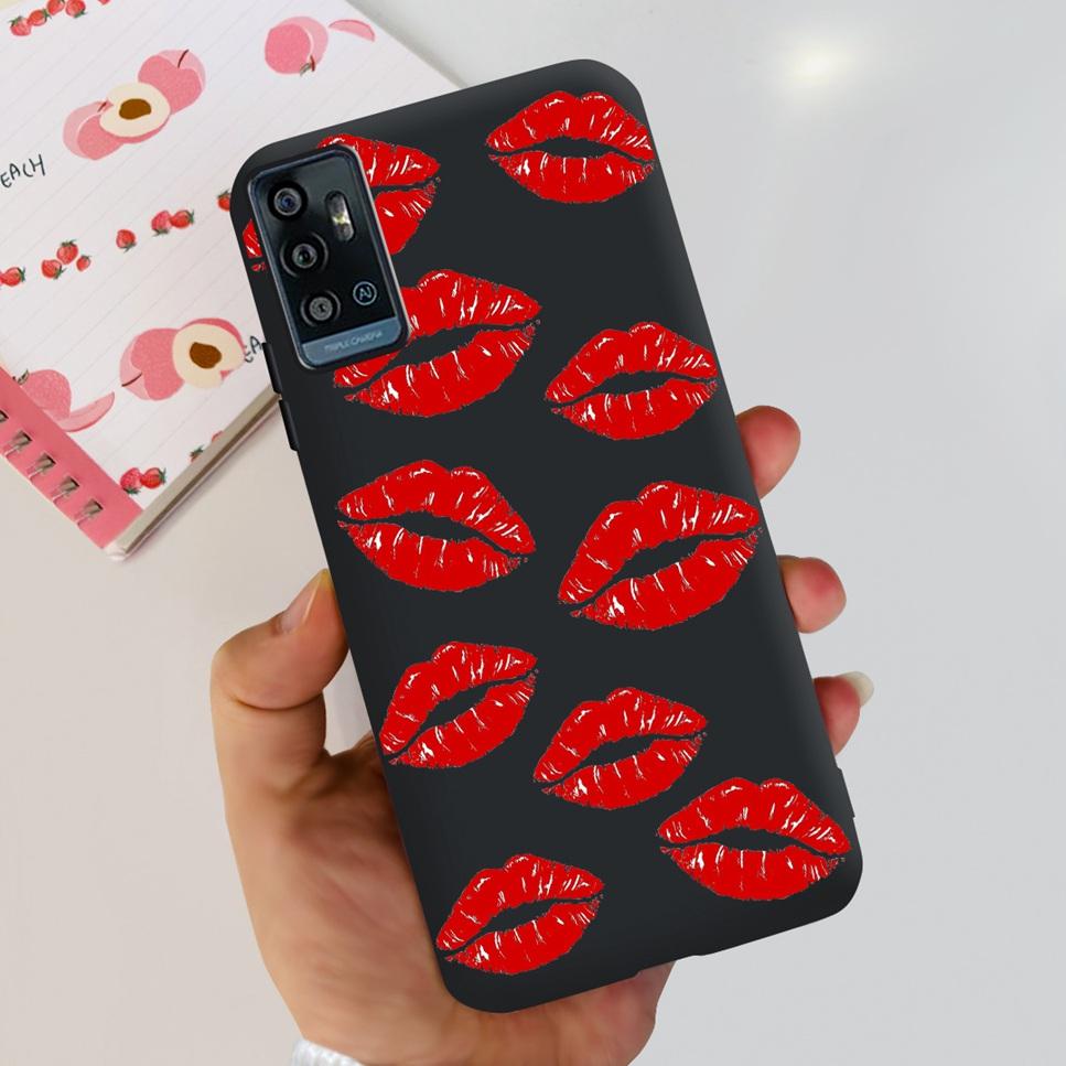 For ZTE Blade A71 6.52" Case Cartoon Dinosaur Football TPU Soft Silicone Cover For ZTE Blade A71 2021 A7030 Phone Cases Fundas