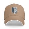 Attack on Titan Print Sandwich Baseball Caps Wings of Freedom Mikasa Snapback Hats Daily Bucket Cap Unisex Adjustable Hat