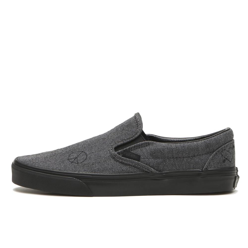 

Vans Vn000bvz239 Wool Gray Blk Slip On 310