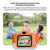 X5S Kids Digital Camera Cartoon Fox Protective Cover Mini Video Camera For Boy Girl Gift Toys
