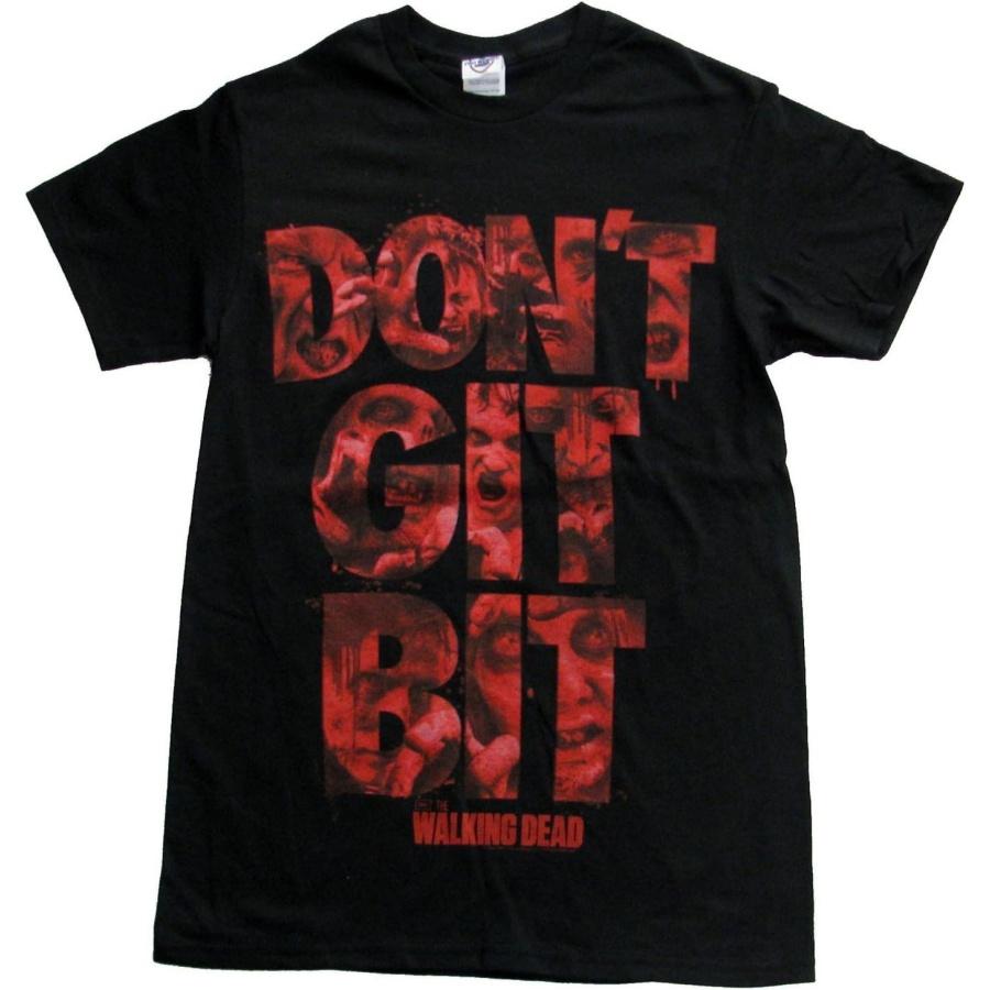 The Walking Dead Dont GET BIT Mens Black TEE (X-Large) XXXXXL чёрный
