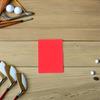 NUOLUX Soccer Referee Card Set, Red Yellow Blue Tricolor Penalty