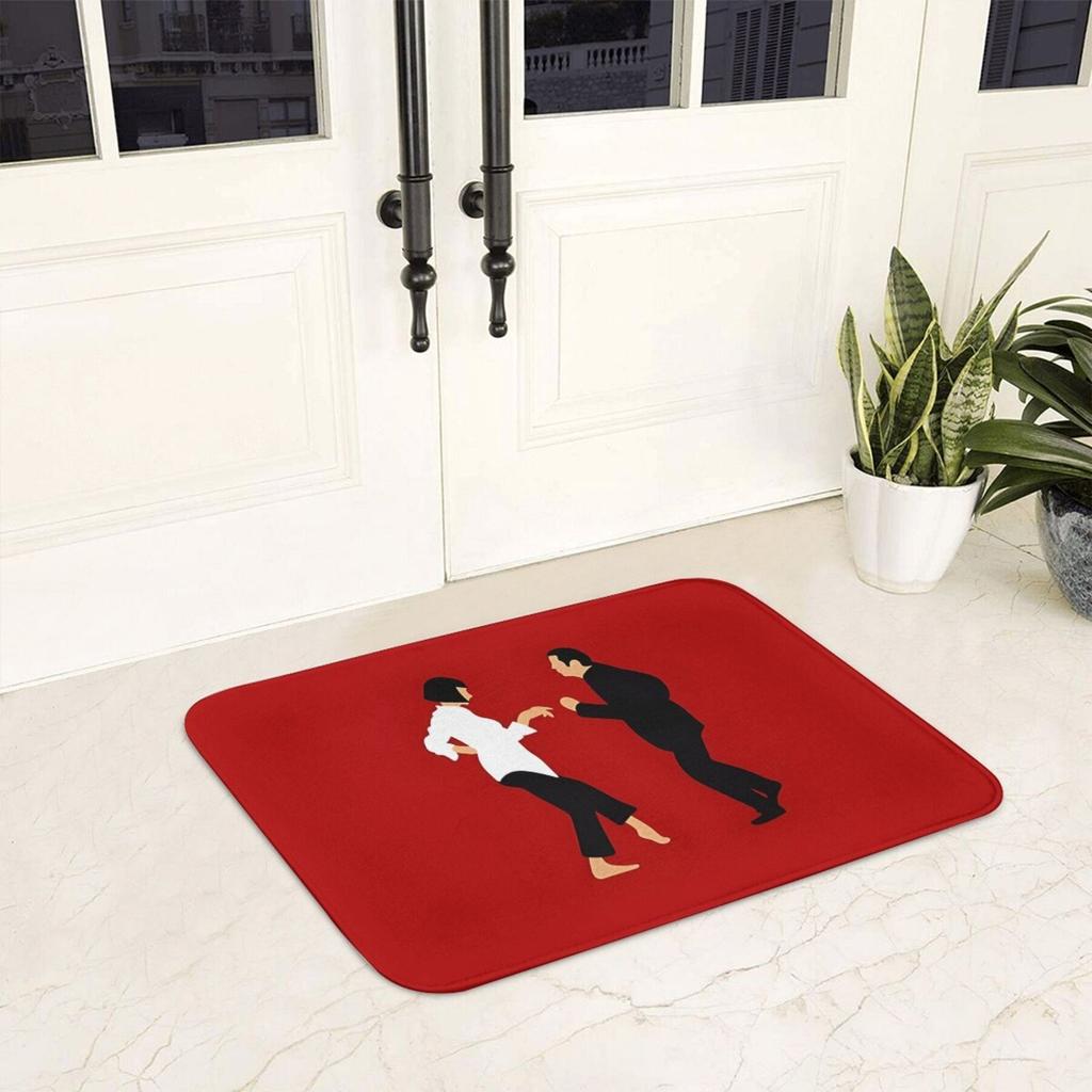 1PC Dance Pattern Kitchen Rug Non-Slip Door Mats Pop design Bathroom Rug Bath Mat Carpet for Home Sink Laundry Decor
