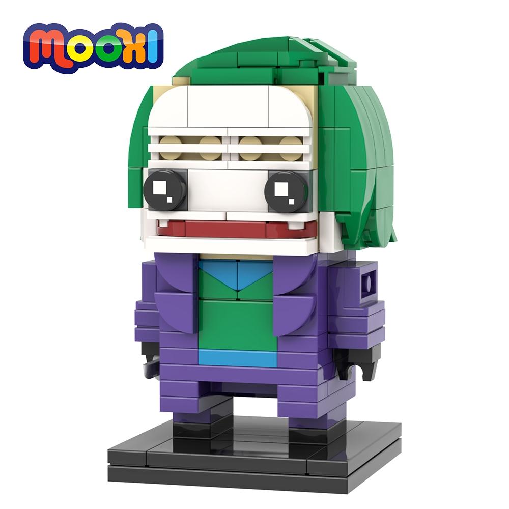 MOOXI Filmreihe 161 Teile MOC Steine Figuren BrickHeadsed Bausteine Kinder Lernspielzeug Für Kinder Geburtstagsgeschenk MOC7178