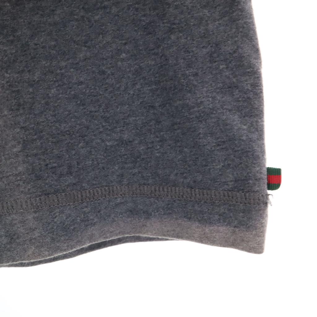 Gucci Made In Italy Long Sleeve T-shirt 10 Gray Ron T Kid's Used