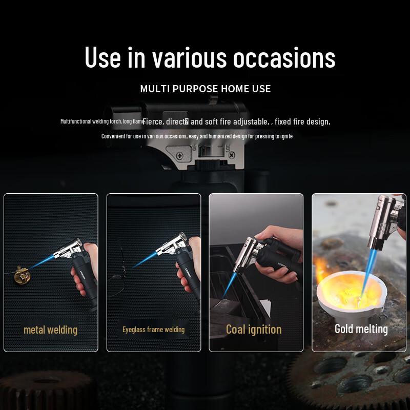Windproof Jet Flame Torch Lighter