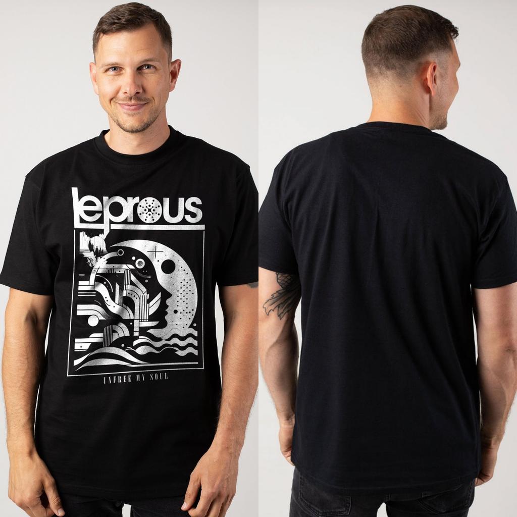 Hot Leprous Graphic Cotton Tshirt Unisex Summer Short Sleeve Fashion Brand Tee Luxury Casual Vintage Tees