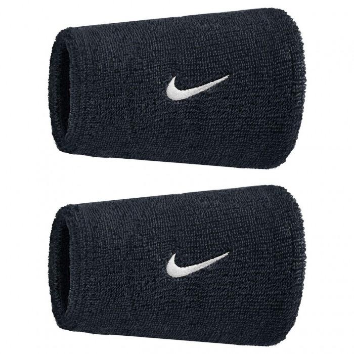 Nike Classic Swoosh Double Wide Wristband (Pack of 2)