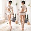 Sex Lingerie Seduction Sexy Sailor Professional Wear Seduction Stewardess Split Nightclub Cosplay Suit