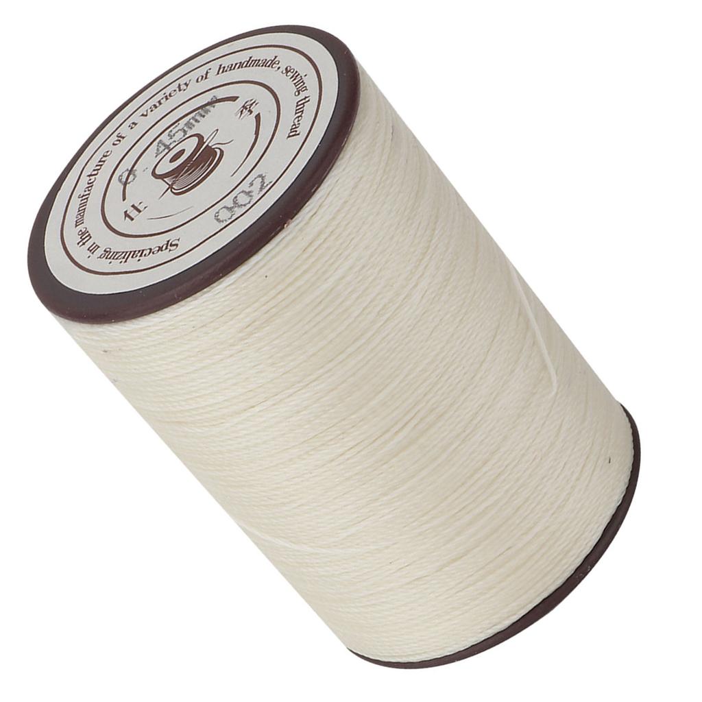 0.45mm Leather Sewing Wax Cord 160mCelsiusRoll Handwork Knitting Craft Wax Thread(Black)