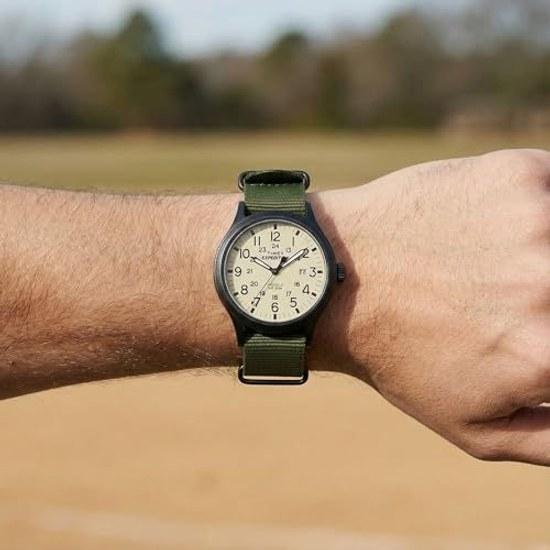 Orologio da uomo Timex Expedition Scout 40 Verde Nero Crema
