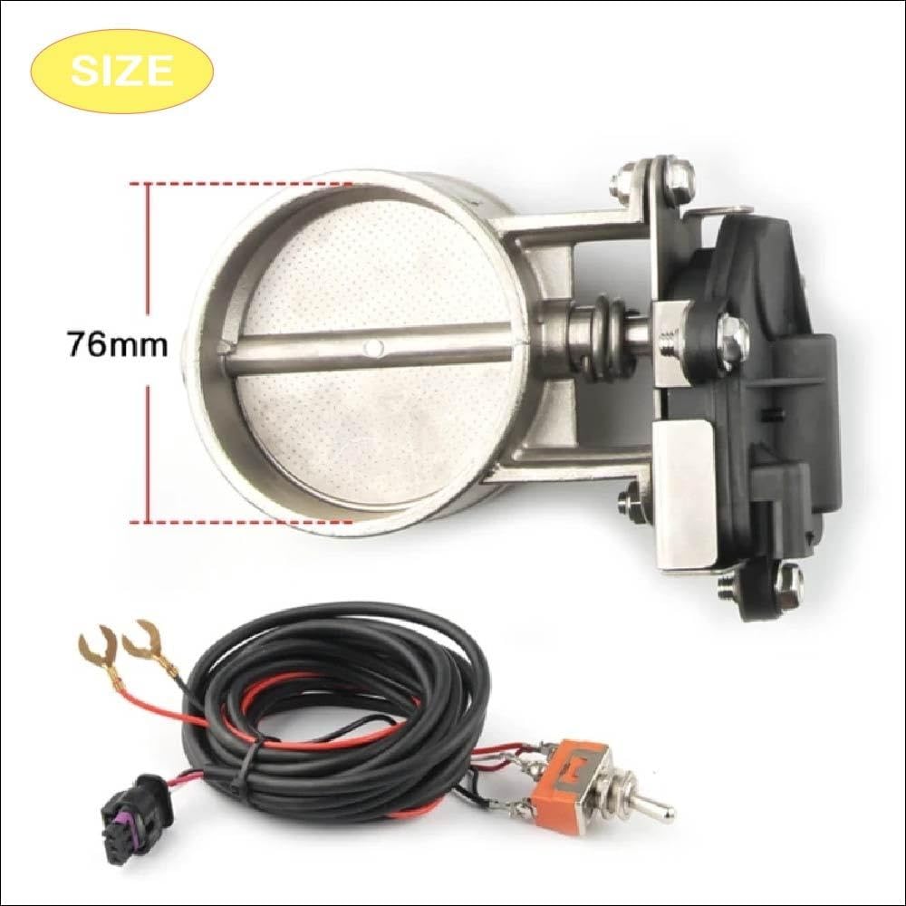 Variable Muffler Valve Toggle Fits Alto Wrangler Various Wiring Included Switch, Open/Close, Straight/Silencer Switch, 51mm/63mm/76mm, Skyline, AE86,